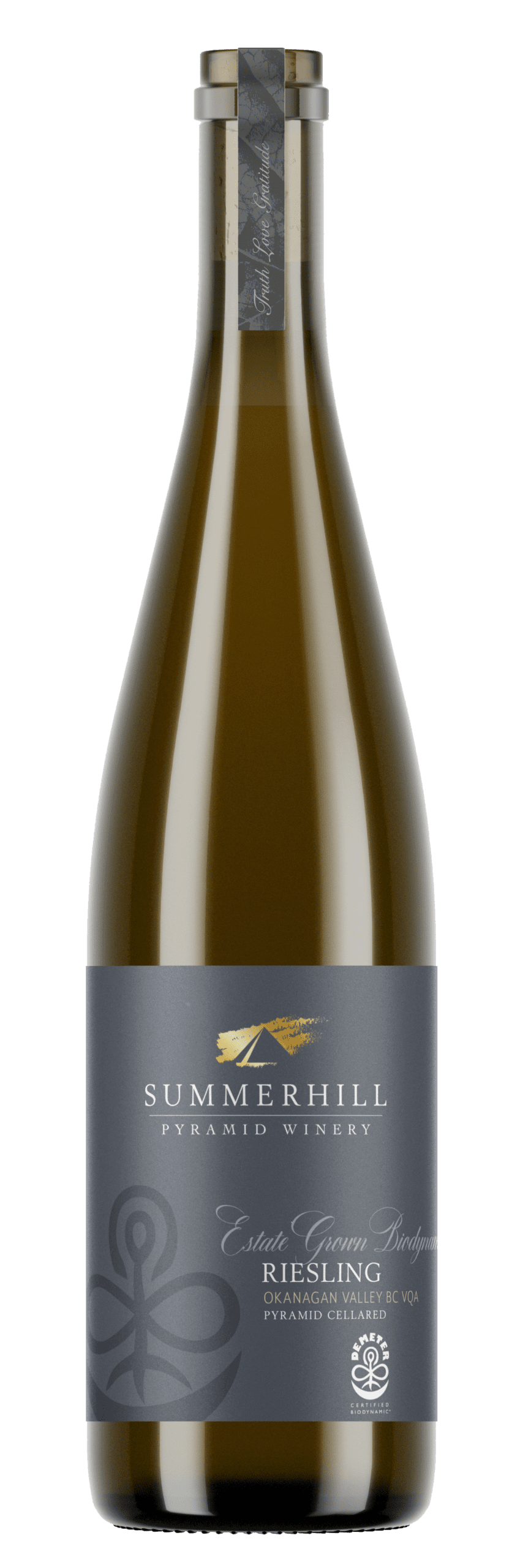 Riesling Summerhill Vineyard 2022 Biodynamic | Summerhill Pyramid Winery