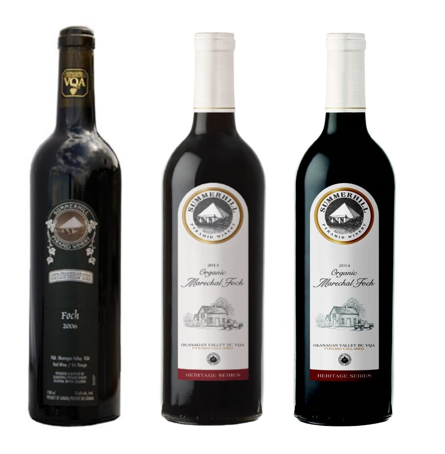 Library Heritage Marechal Foch Pack Summerhill Pyramid Winery